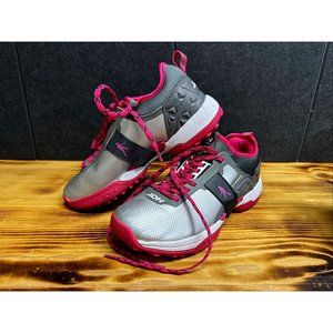 JDH Athens FitStrip Jamie Dwyer Hockey Pink And Gray Sneakers Shoes Size 7.5
